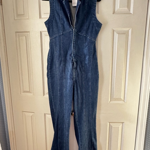 Free People Sleeveless Jumpsuit - Picture 1 of 8